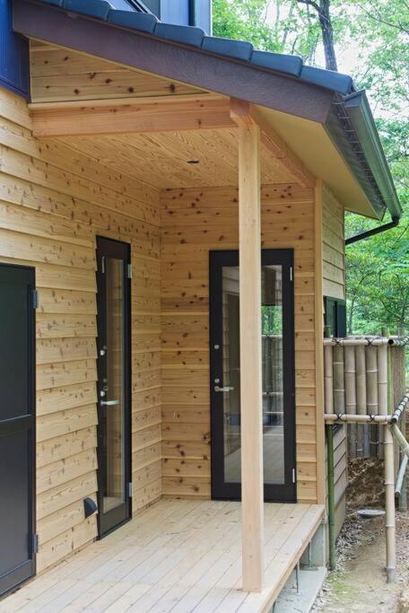 Hinoki No Ie - Cottage With Natural Hot Spring In A Cypress Bathtub Shika Exterior foto